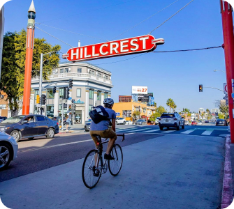 Explore by bike